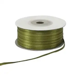 Κορδέλα Σατέν Λαδί 3mm x 100m