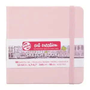 Talens Sketchbook Art Creation 12Χ12εκ. 140gr Ροζ