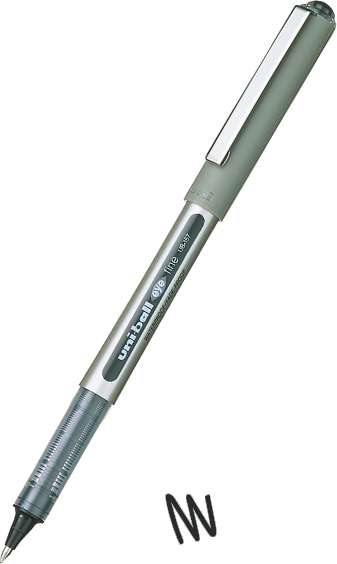 Στυλό Uni-Ball Eye Fine UB-157 Rollerball 0.7mm Μαύρο