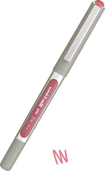 Στυλό Uni-Ball Eye Fine UB-157 Rollerball 0.7mm Μπορντώ