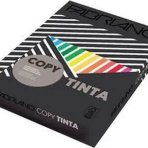 Χαρτί Φωτοτυπικό Fabriano Χρωματιστό Α4 200gr Nero (100φ)