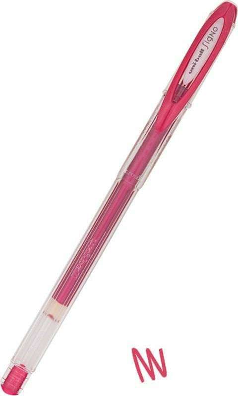 Στυλό Uni UM-120ΝΜ Signo Metallic 0.7mm Red
