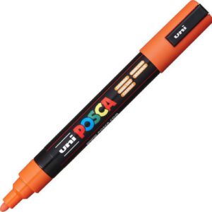 Μαρκαδόρος Uni Posca PC-5M Orange 2.5mm