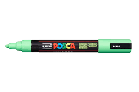 Μαρκαδόρος Uni Posca PC-5M Light Green 2.5mm
