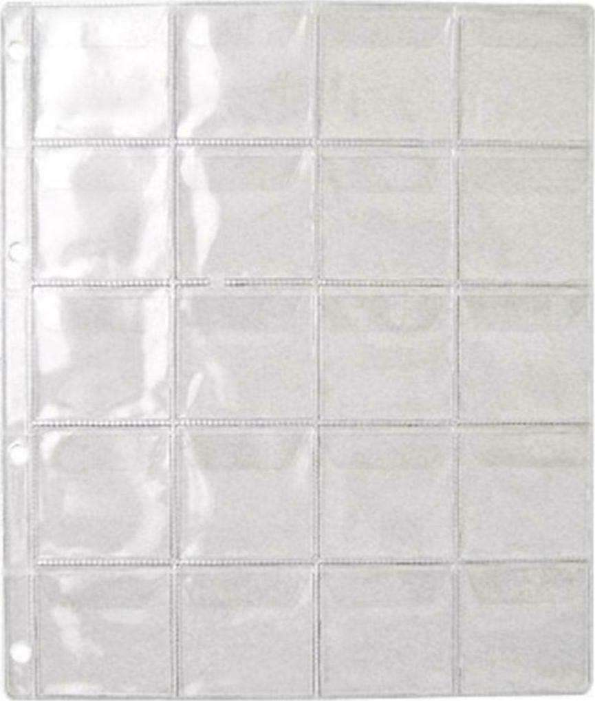 Ζελατίνα Νομισμάτων Α4 20 θήκες 4x4