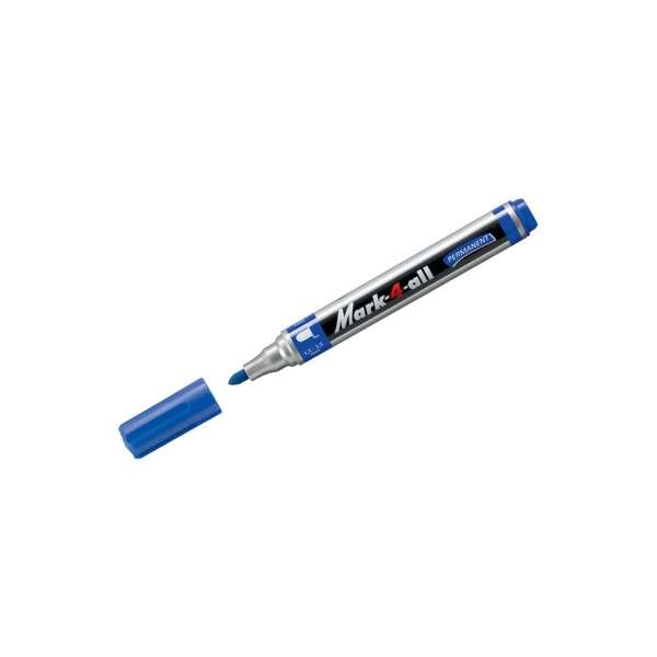 Μαρκαδόρος Mark 4 All Stabilo 653 B 4mm Πλακέ Μπλε