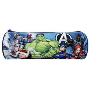 Κασετίνα Βαρελάκι Avengers 23x8cm
