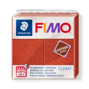 Πηλός Staedtler Fimo Effect Leather Rust 57gr