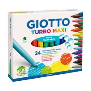 Μαρκαδόροι Giotto Jumbo Turbo Maxi 24τεμ.