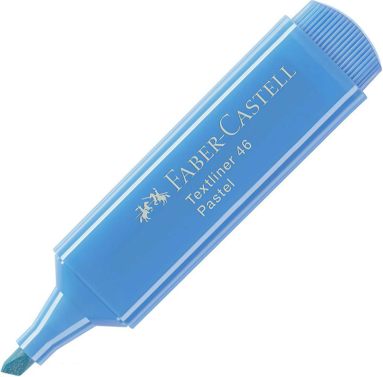 Μαρκαδόρος υπογράμμισης Faber Castell Textliner 46 Ultramarine Pastel Σιελ 5mm