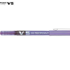 Στυλό Υγρής Μελάνης Pilot Hi-Tecpoint V5 0.5mm Μωβ