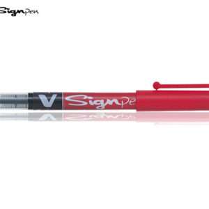 Στυλό μαρκαδόρος Pilot V-Sign Pen 0.6mm Κόκκινο