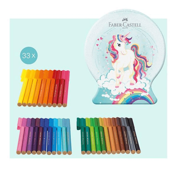 Faber Castell Μονόκερος Μαρκαδόροι 33τεμ.