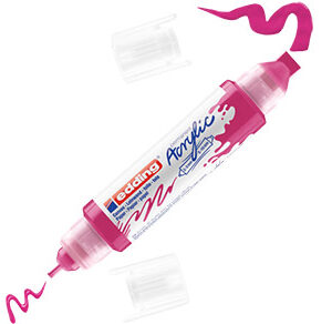 Μαρκαδόρος Ακρυλικός Edding 5400 3D 2-3mm/5-10mm Telemagenta