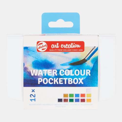 Νερομπογιές Pocket Box Art Creation 12τεμ. Σε Κασετίνα