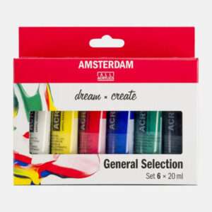 Σετ Ακρυλικά Amsterdam Royal Talens 6x20ml General