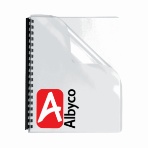 Εξώφυλλο Βιβλιοδεσίας Albyco Α4 PVC 200mic Διάφανο 100τεμ.