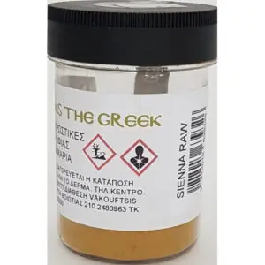 Σκόνη αγιογραφίας El Greco Raw Sienna 50gr