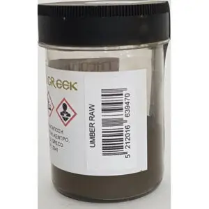 Σκόνη αγιογραφίας El Greco Raw Umber 50gr