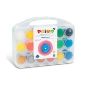 Τέμπερες Classic, Fluo & Metallic 25ml 18χρωμάτων CMP Primo