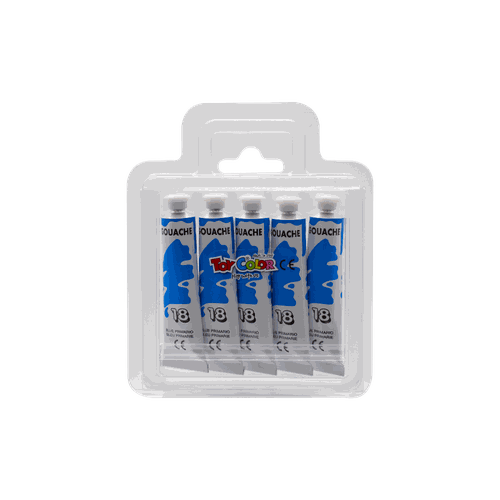 Τέμπερα Toy Color 12ml Primary Cyan Μπλε
