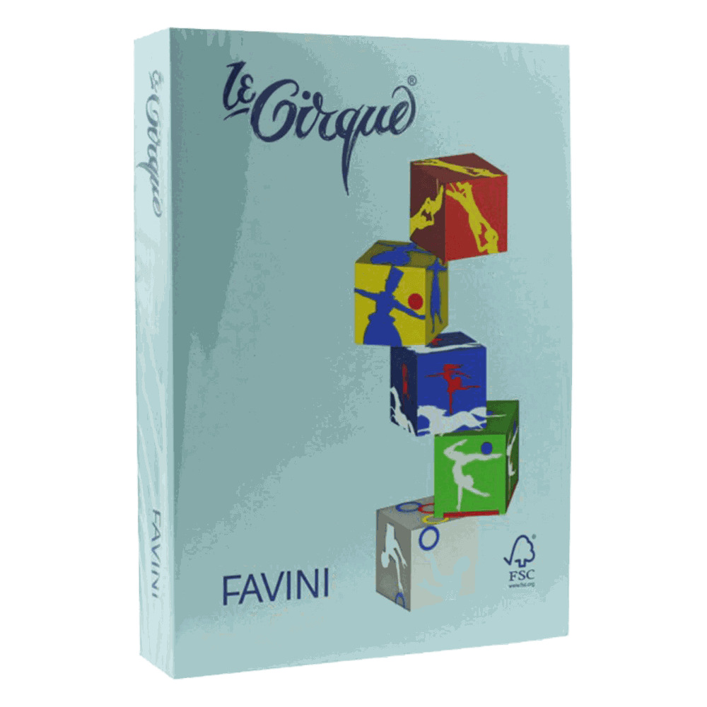 Χαρτί Φωτοτυπικό Α4 Favini 80gsm Παστέλ Σιελ 500Φ