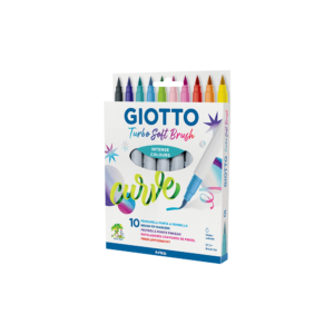 Μαρκαδόροι Brush Giotto Turbo Soft 10τεμ.