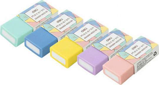 Γόμα Deli Macaron 50x20x11mm