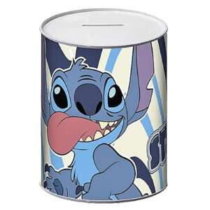 Κουμπαράς Μεταλλικός Stitch 11x8cm