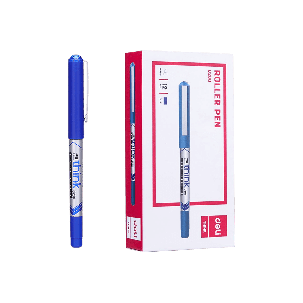 Στυλό Rollerball Deli 0.5mm Think Μπλε