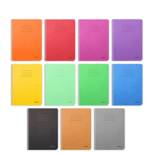 Τετράδιο Ριγέ Σπιράλ Logigraf 2θεμ 60Φ 21x29cm