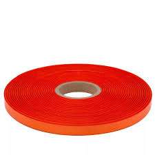 Κορδέλα Σατέν Μονής Όψεως 10mm 50m Πορτοκαλί