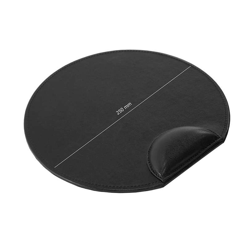 Mouse Pad Osco Δερματίνη Μαύρο 9451