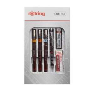 Ισογράφοι Rotring College Set (0.2mm, 0.4mm, 0.6mm)