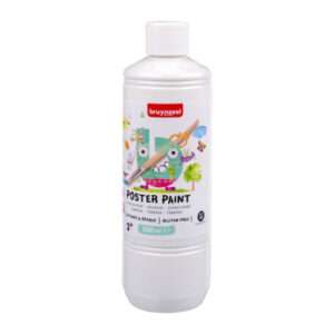 Τέμπερα Poster Paint 100 500ml White Bruynzeel