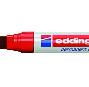 Μαρκαδόρος Ανεξίτηλος 5-15mm Edding 850 Κόκκινο