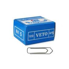 Συνδετήρες Veto Νο5 47mm 100τεμ.