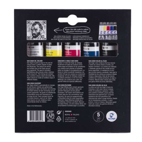 Λαδομπογιές Van Gogh 5x20ml Primary - Image 4