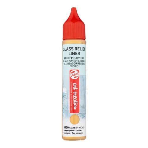 Glass Relief Liner Art Creation 28ml Classy Gold