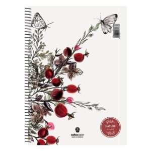 Τετράδιο Σπιράλ Salko Nature 21×29εκ. 4 Θέματα 240σελ.