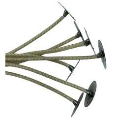 Φυτίλια για Κερί Σόγιας 10τεμ 10εκ.