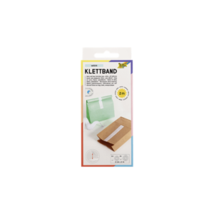 Ταινία Αυτοκόλλητη Velcro Folia 20mmx2m Λευκή 2τεμ.