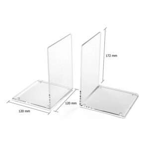 Βιβλιοστάτες Osco Ακρυλικοί 2τεμ