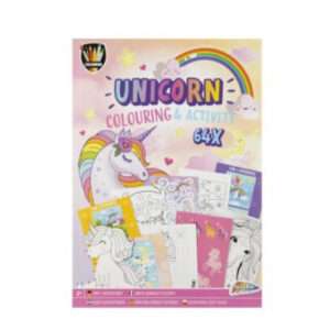 Βιβλίο Δραστηριοτήτων & Ζωγραφικής Unicorn 64σελ. Graphix
