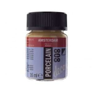 Χρώμα Πορσελάνης Amsterdam 808 Gold Opaque 16ml