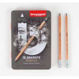 Graphite Pencils Μολύβια Σχεδίου Bruynzeel 12τεμ.
