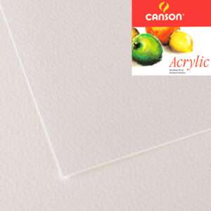 Χαρτί Canson Acrylic 400gr 50x65εκ. Cold Press