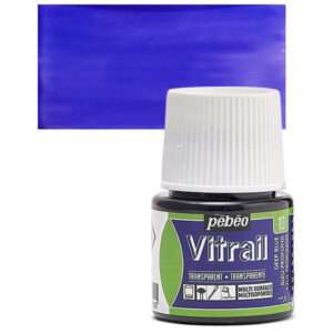Σμάλτο Βιτρό Vitrail Deep Blue 45ml Pebeo