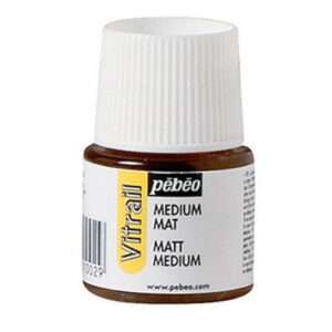 Medium Mat Vitrail (χρώματα σμάλτου) 45ml Pebeo
