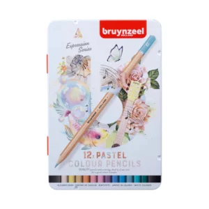 Ξυλομπογιές Pastel Colours Bruynzeel Expression Series 12τεμ.